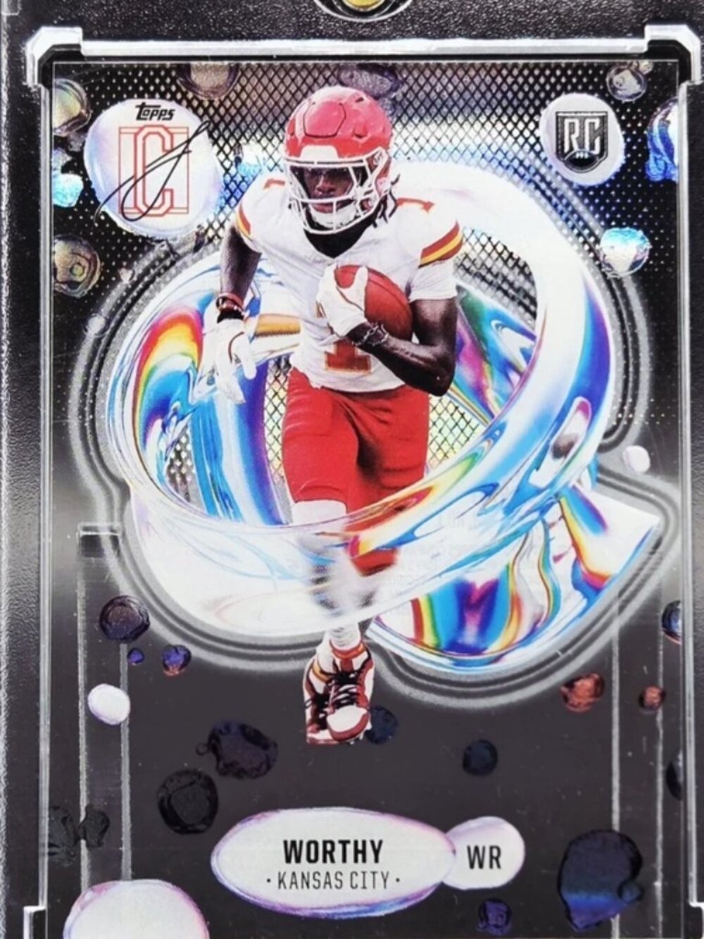 2024 Topps Signature Class - Fluidity Xavier Worthy #F-8 (RC)